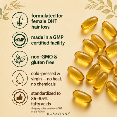 Pumpkin Seed Oil Complex - Thinning Hair Formula