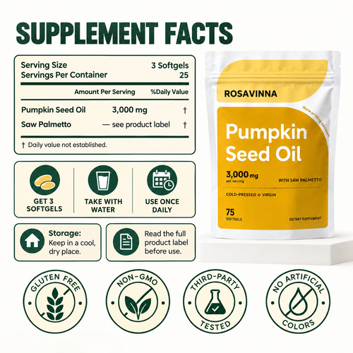 Pumpking Seed Oil Complex - Thinning Hair Formula
