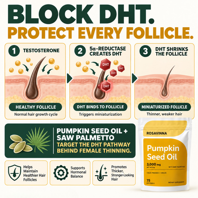 Pumpking Seed Oil Complex - Thinning Hair Formula