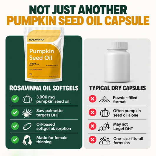 Pumpking Seed Oil Complex - Thinning Hair Formula